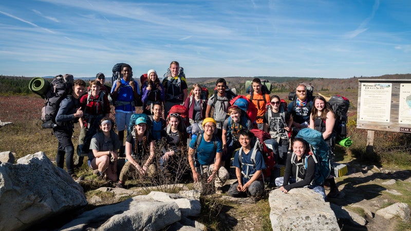 The club in Dolly Sods, West Virginia.