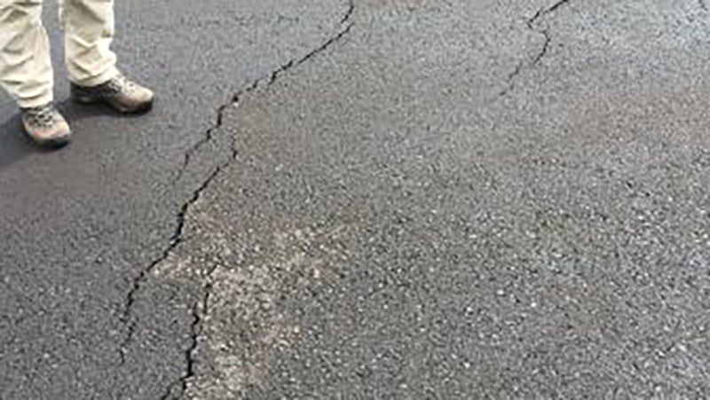 "No steaming or heat were observed to originate from the cracks, and the cracks are currently still small (no more than several inches across)," stated the USGS on May 1. "These cracks result from deformation of the ground surface due to the underlying intrusion of magma. Earthquake activity remains elevated in this area due to the ongoing intrusion."