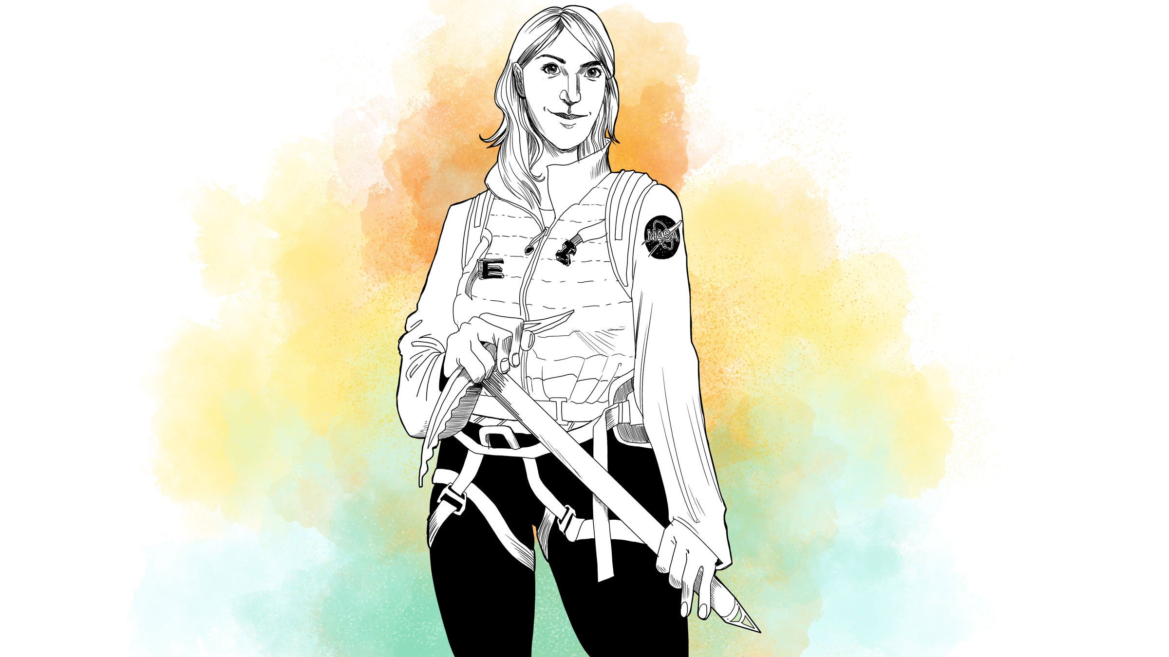 “I’m really interested in the Moon,” says Horodyskyj, “I’ll see it from the mountain top, and think I want to stand on that.”