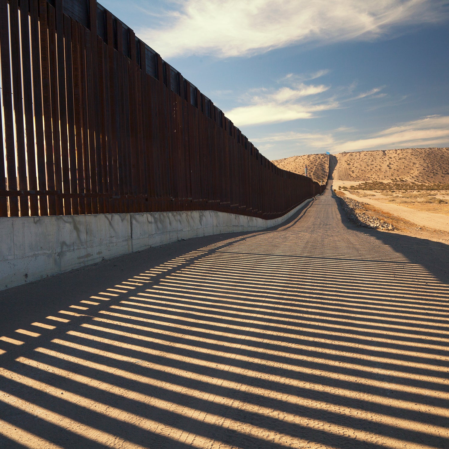 They have a canine unit. A motorcycle unit. Even a SWAT unit. What they do not have is a border patrol unit.