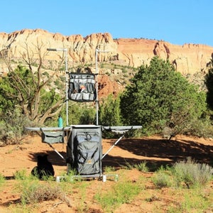 The Mesa 1, Grub Hub’s flagship product, is a 45-pound portable kitchen setup that packs into a rollable case.