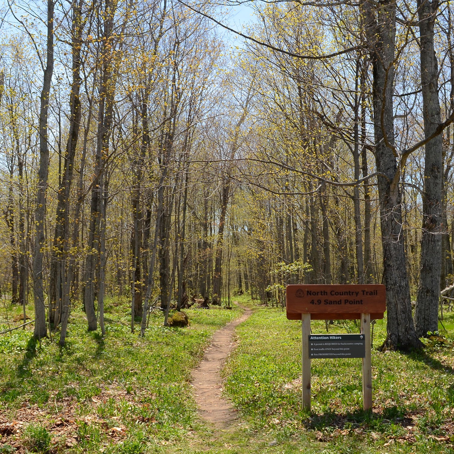 The North Country Trail was first proposed in 1966 and received federal approval as a scenic trail nearly 40 years ago.  It is nowhere near finished today.