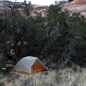 The Big Agnes Tiger Wall UL is the lightest and roomiest two-door/two-vestibule semi-freestanding tent available for $400 or less.