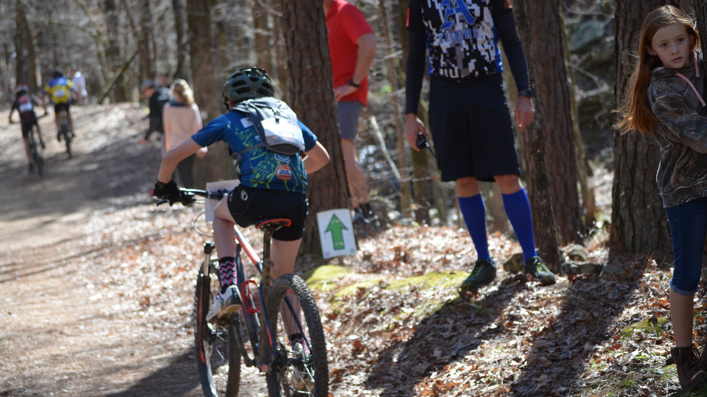The Blues Composite Mountain Bike team remains the one and only high-school program in the state.