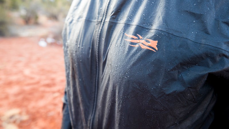 Gore and Sitka make a big deal of being able to shake the jacket dry. That's neat and all, but I'm just happy that it sheds water when it rains, and never wets out.