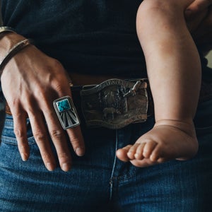 Lewis’ stuff has nicks and scratches; it’s rugged, raw, and flawed. But the way she sees it, that’s how the mountains should be.