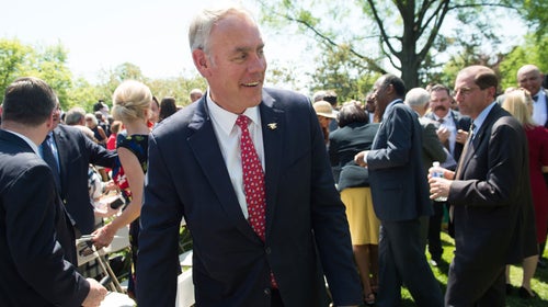 Why is Zinke flip-flopping on something that he once defended so vigorously?