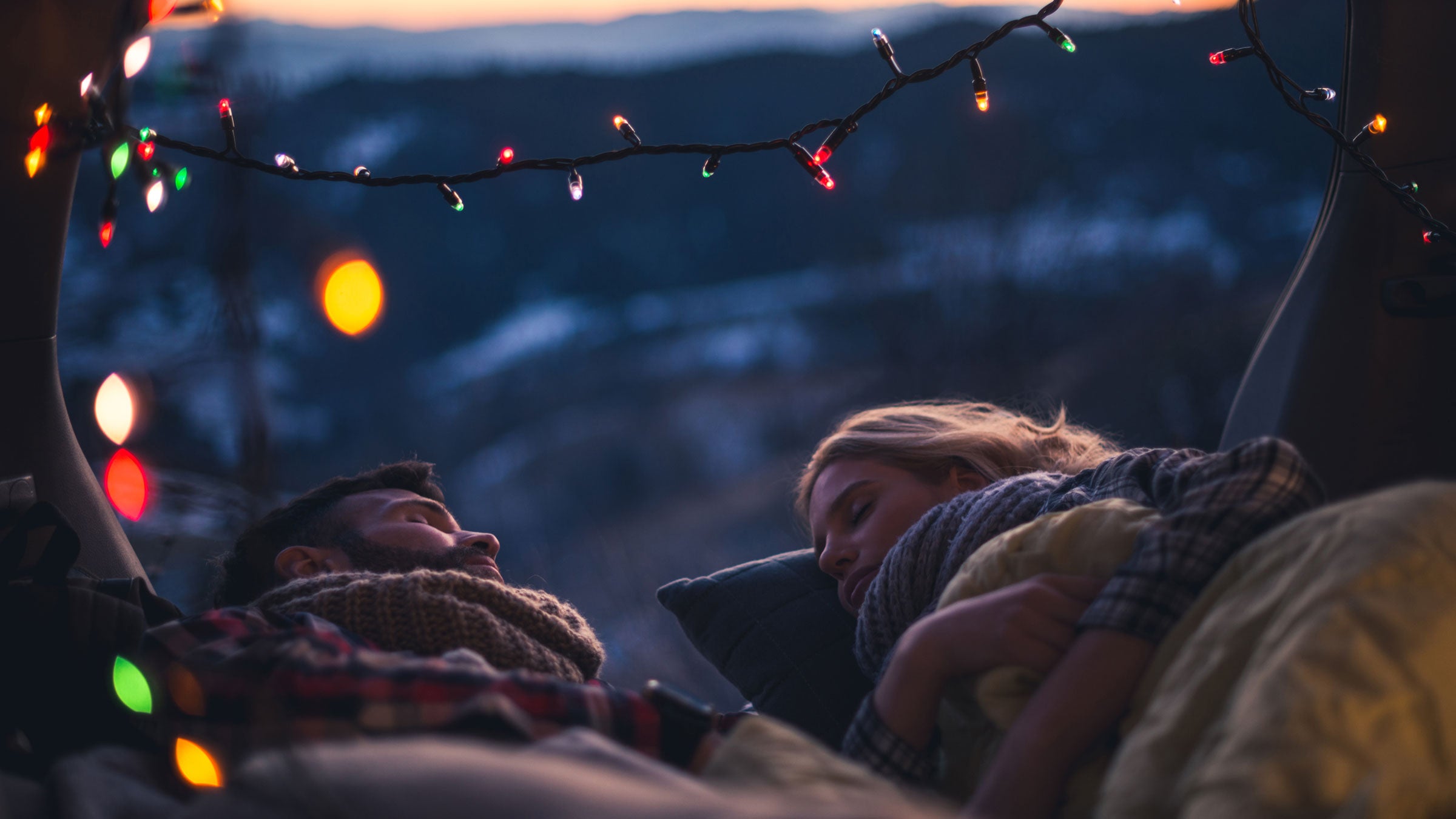 The key is to come equipped to pass out, regardless of the noise level.