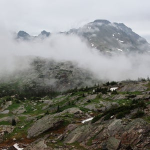 Lost Tribe Lakes in Colorado’s Indian Peaks Wilderness after a violent afternoon monsoon storm