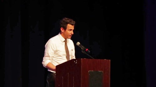 “Show up on time, follow through, and teach yourself to persist.”