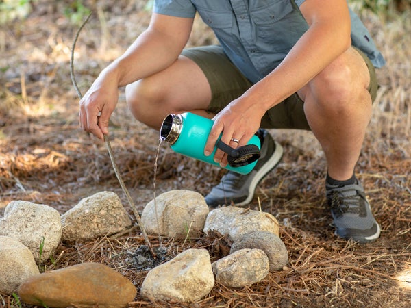 You need to be extra safe when cooking or working with flames in the backcountry.