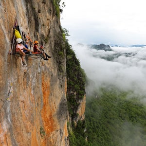 We asked some folks who spend a lot of time in the mountains what they read when they’re stuck in the tent, waiting for the clouds to clear.