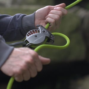 The Revo ($145) is designed to prevent the most common belay mistakes.