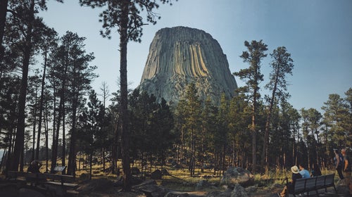 “Every place we stop is a rock,” says Waylon Black Crow Sr., a member of the Oglala Lakota Tribe. “Those rocks represent grandfathers. So when people climb Devils Tower it’s like they’re climbing one of our grandfathers and it’s disrespectful.