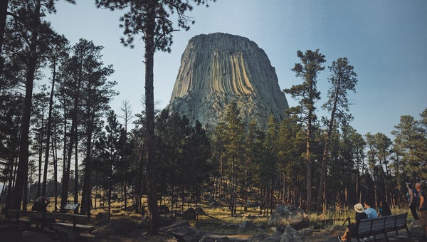 “Every place we stop is a rock,” says Waylon Black Crow Sr., a member of the Oglala Lakota Tribe. “Those rocks represent grandfathers. So when people climb Devils Tower it’s like they’re climbing one of our grandfathers and it’s disrespectful.