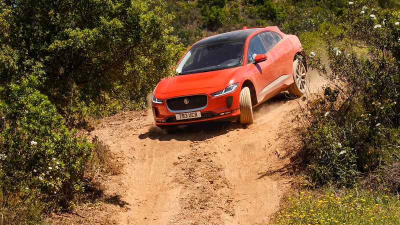 Stock ride height is 5.6 inches, and you can take that up to 7.6, thanks to the adjustable suspension.