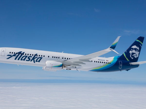 On Alaska Airlines, gear counts as your first bag, and it’s only $25.