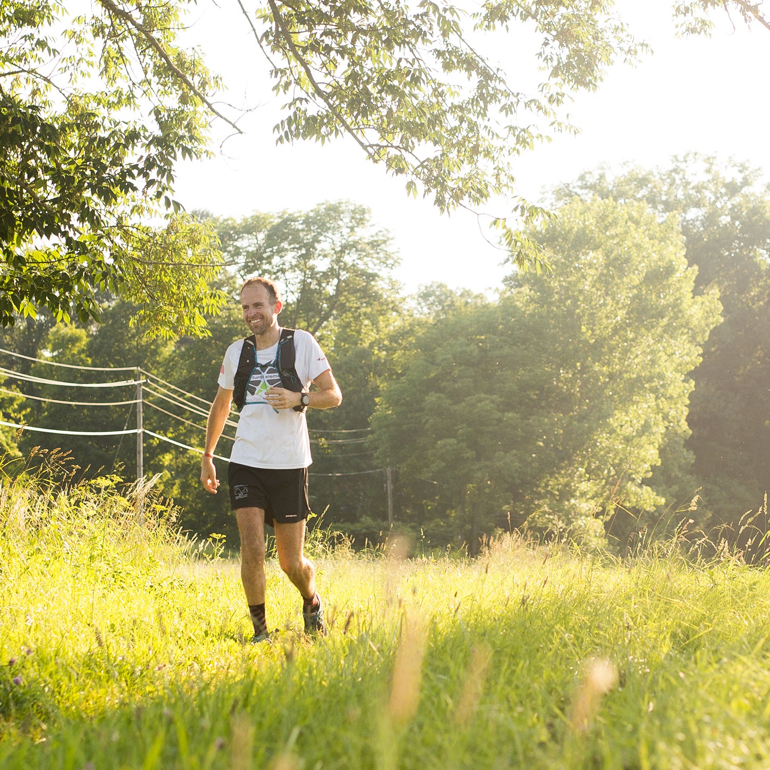 Lewis has been averaging roughly 47 miles a day for 34 days