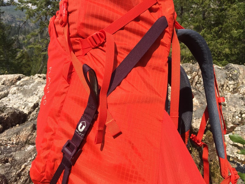 REI's Uplift straps on the Flash 45 pack.
