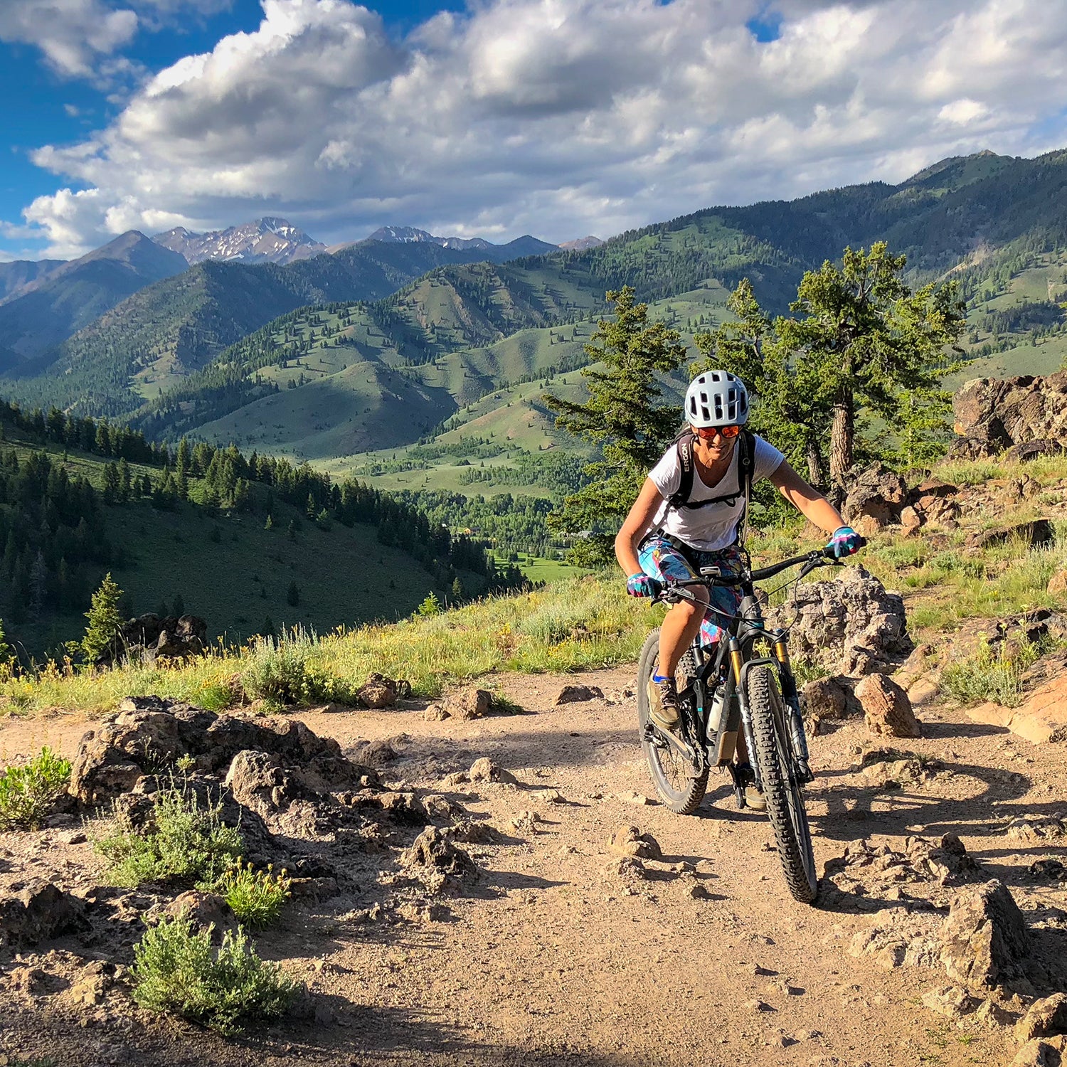 With a trail system hammocking the high peaks on either side of town, Ketchum is a veritable outdoor playground.