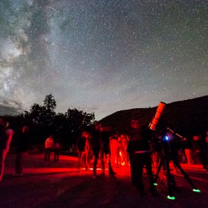 Sleep under the stars at Capitol Reef National Park’s Fruita Campground and take a night-sky tour from visiting astronomers within the park.