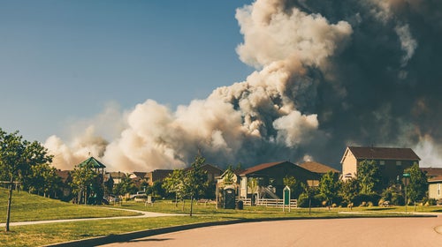 These massive new fires are sending huge amounts of particulate matter in the form of noxious ash into the air.