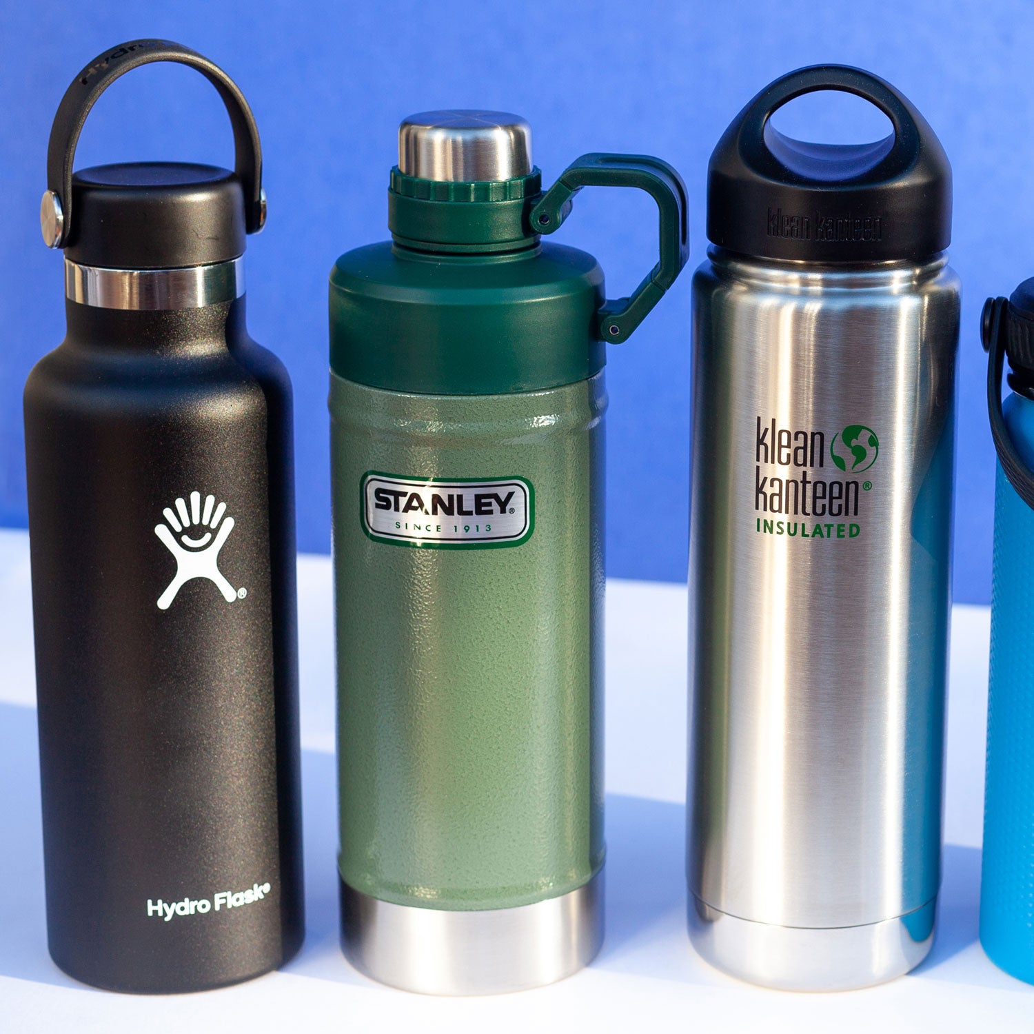 Train Insulated Water Bottle | 750mls | Bamboo Handle Lid | Personalised |  Non-Personalised | Eco Friendly Drink Bottle