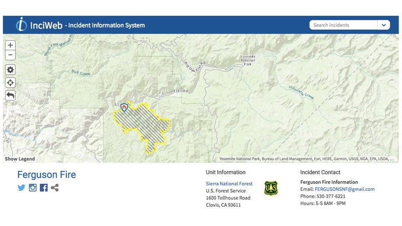 From a '90s-era text-based system, to something with daily-updated maps and social media links, InciWeb has suddenly gotten useful.