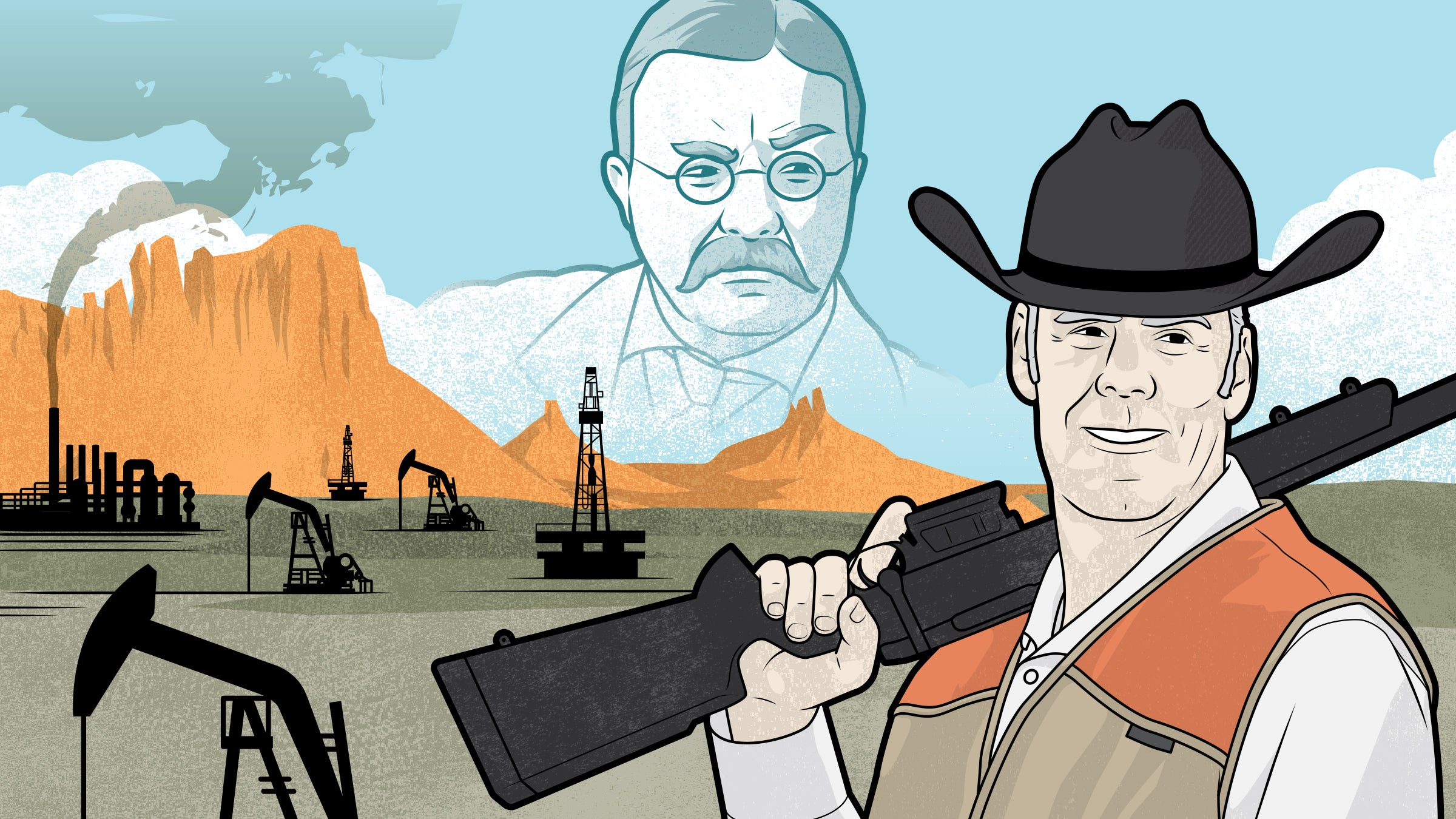 we’re tracking the latest scandals and public lands fails under Secretary Zinke’s watch, grading each according to how his idol might view them.
