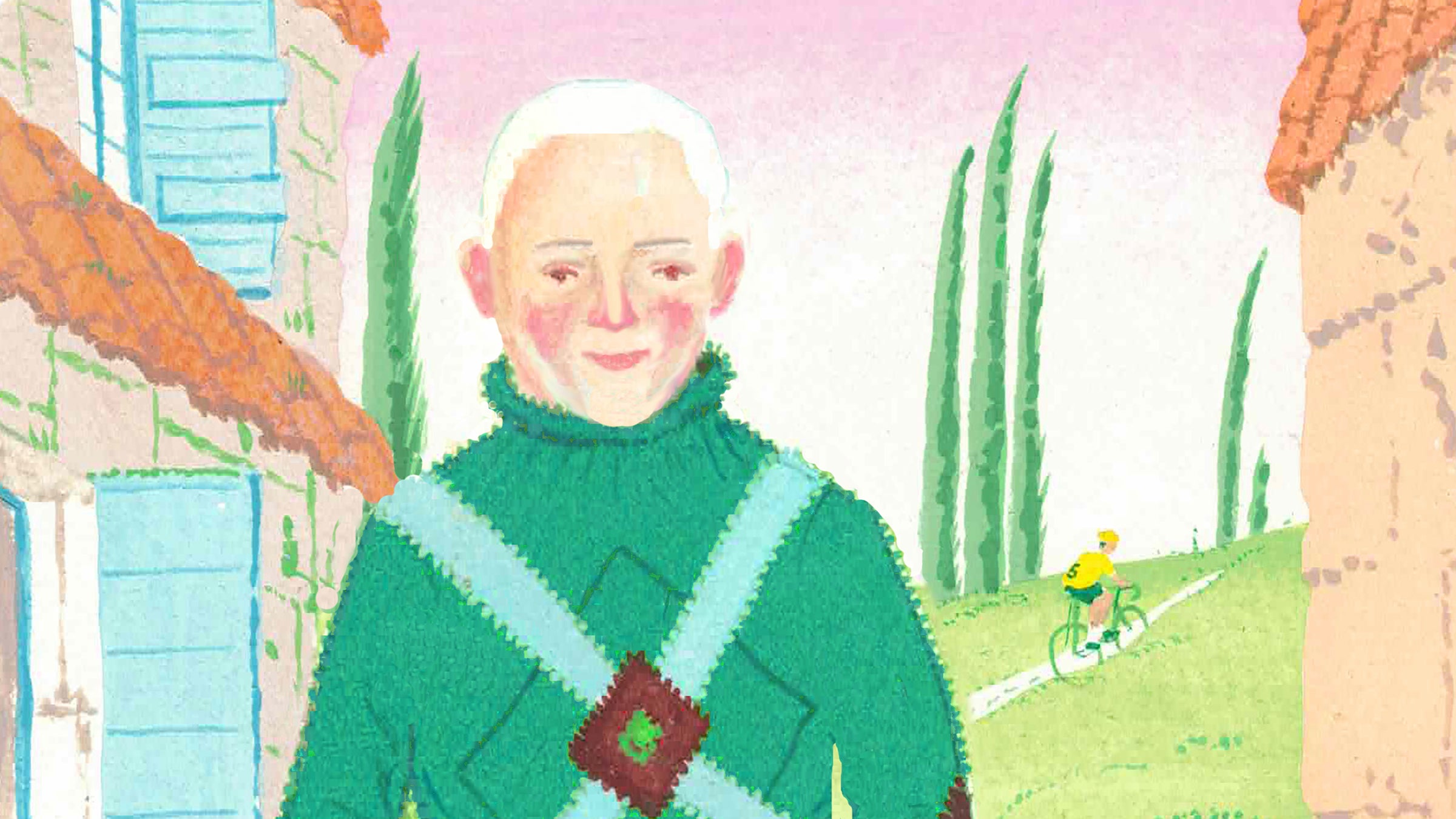 In Montastruc, my uncle settled into a different sort of monkish life, staying so close to home that he once managed to keep a fire burning in the hearth for 77 days straight.