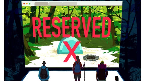 As you may have noticed, booking a campsite in the summer of 2018 sucks.