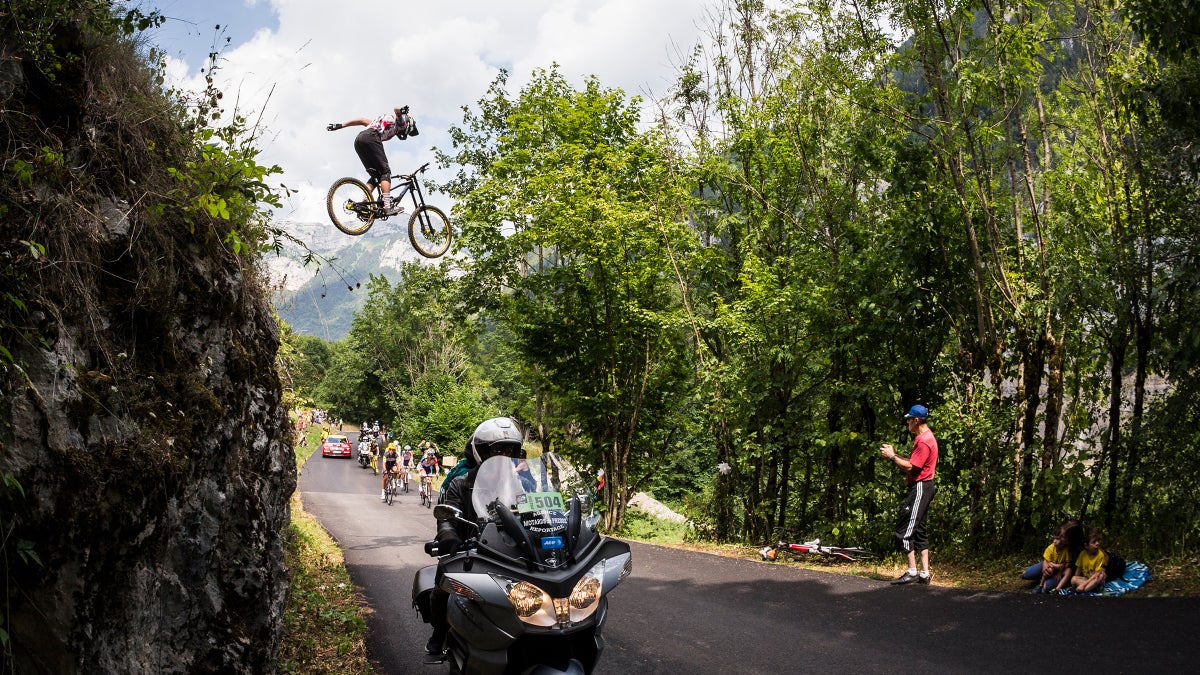 A Brief History of Jumping the Tour de France