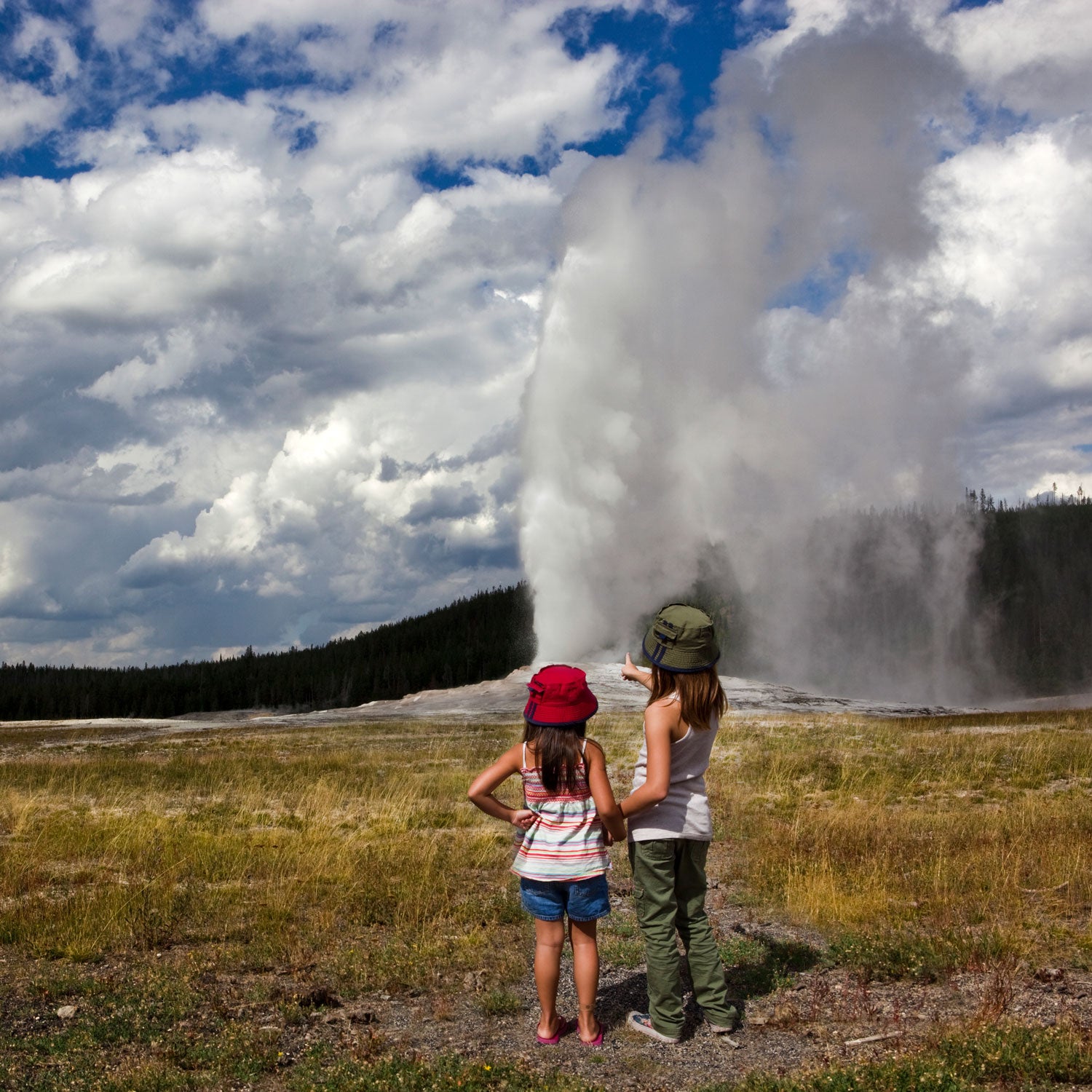 Old Faithful is the epicenter of Yellowstone for a reason.