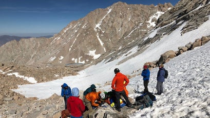 Several hikers were injured in a fall on the Chute section of Mount Whitney on June 10