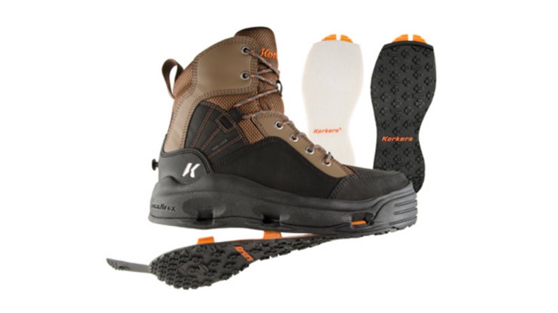 Korkers BuckSkin Fly Fishing Wading Boots with Convertible