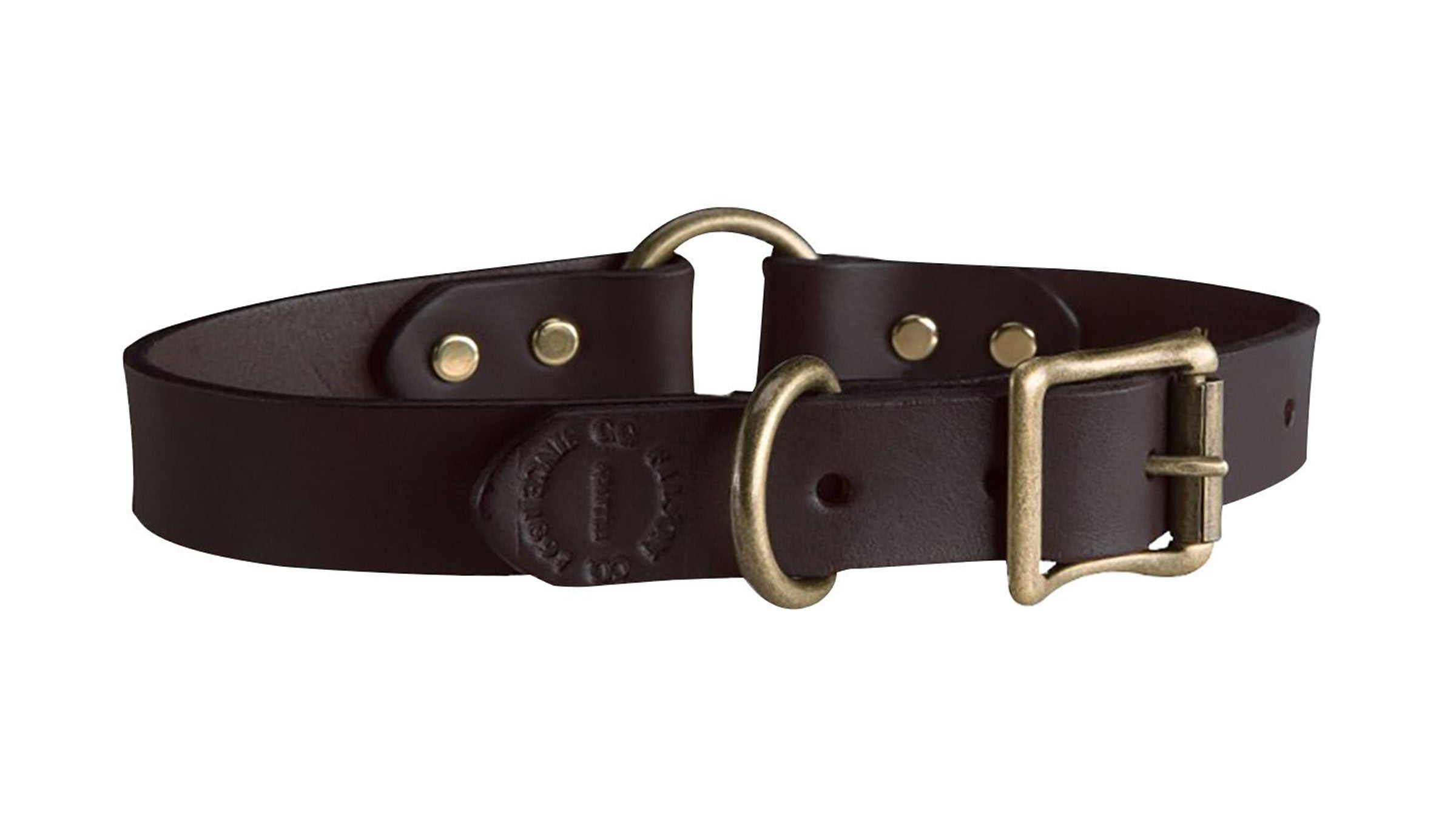 Filson leather clearance dog collar