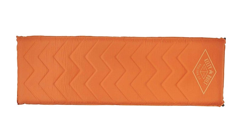 Orange Rectangular Sleeping Pad