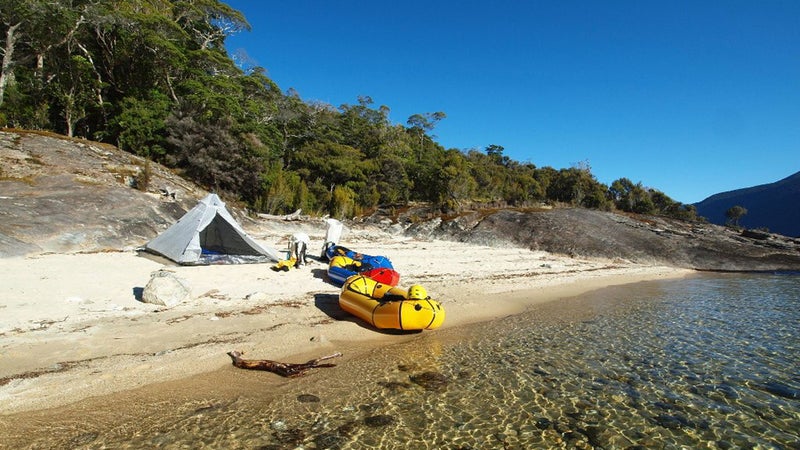 guided camping trips island