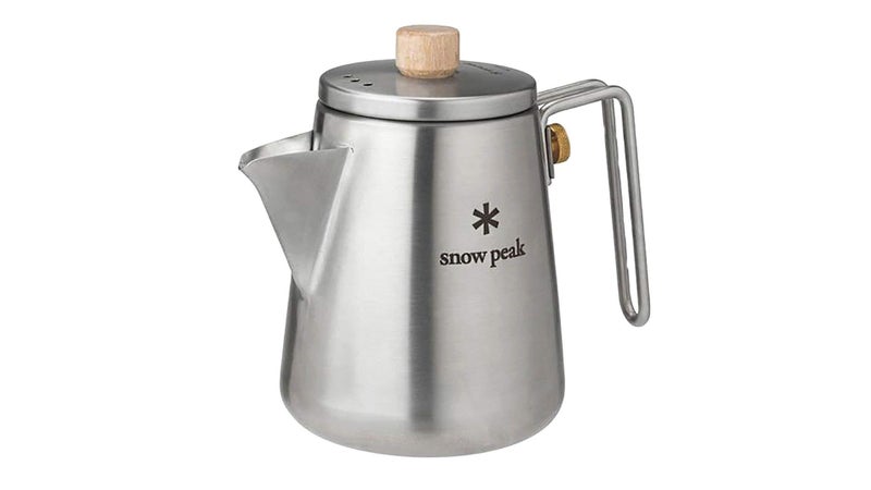 Silver Camping Kettle