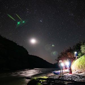 The hikers were joined by a support crew of family and friends for several remote sections of the Rio Grande.