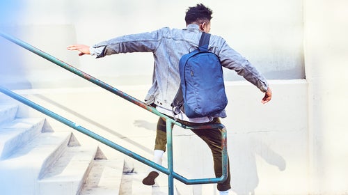 The waxed-cotton bags are a massive departure from the technical designs Osprey is known for.