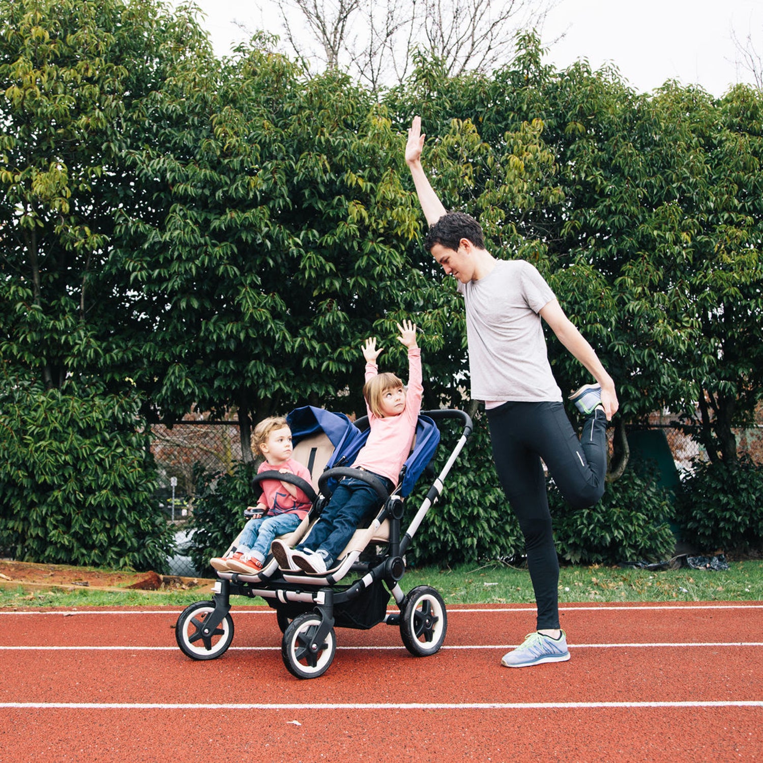 If my son asks me why I go running, what do I say?