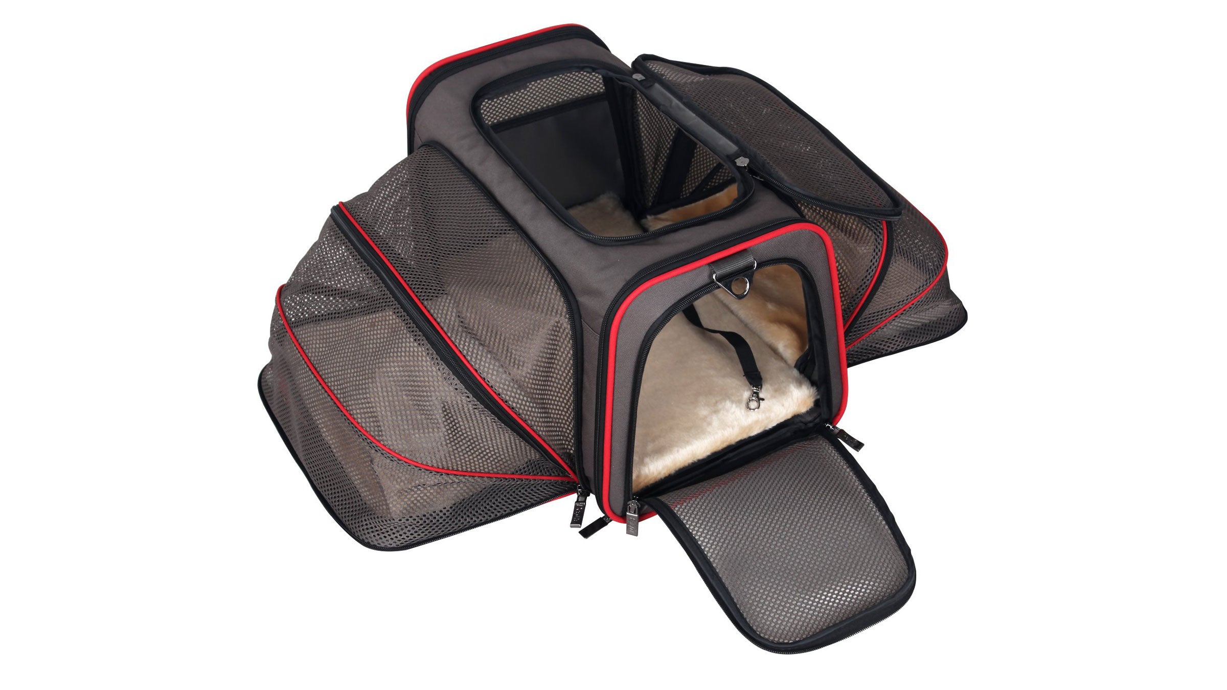 Petsfit expandable travel outlet dog carrier