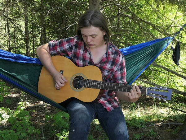 Fin Hewitt on his family’s farm