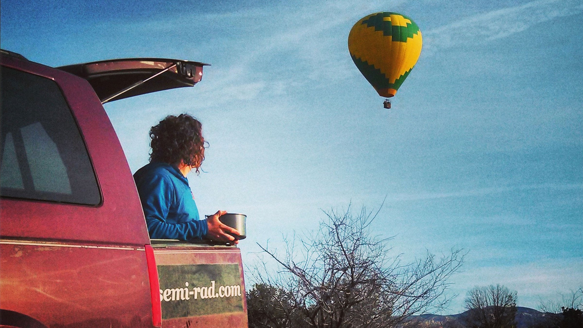 "I live in a van down by the river!"