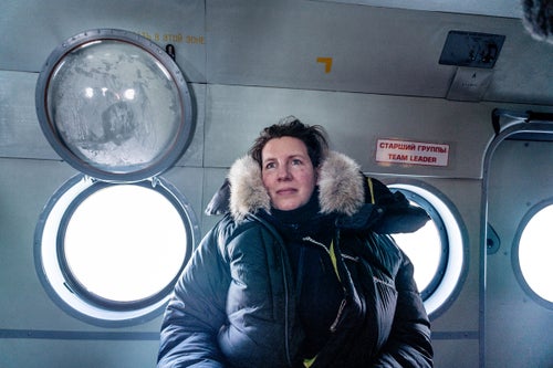 Aboard the cargo plane bound for the Russian ice station Barneo, launch point for the expedition, even team leader Felicity Aston was feeling the pressure.