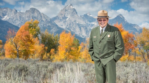 A portrait of David Vela from 2014, when he was appointed superintendent of Grand Teton National Park.