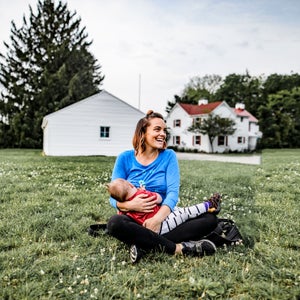For outdoorsy moms, learning to breastfeed on the trail is a huge game changer.