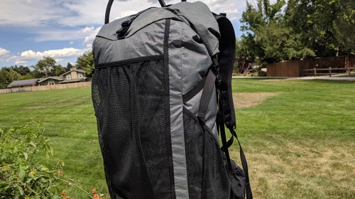 Buy Travel Backpack 50 Liters Travel 500 Grey Online