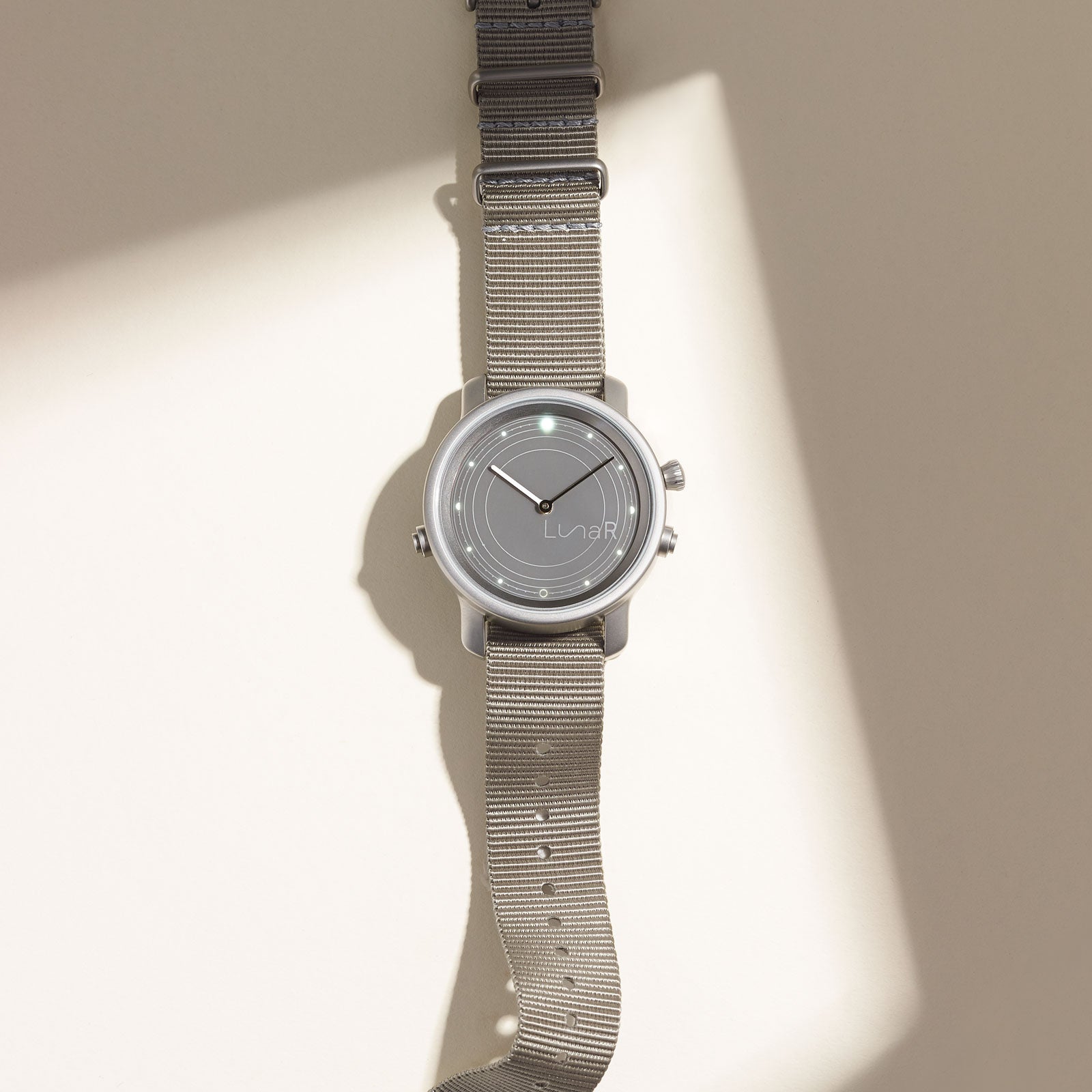 Lunar solar cheap powered smartwatch